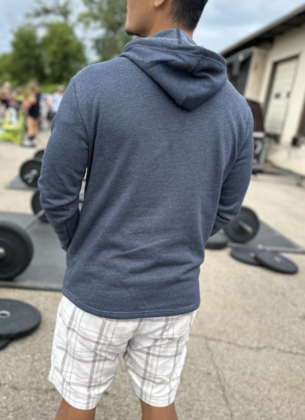 ThiccBoi Malibu Navy Unisex Sweatshirt Hoodie - Image 3