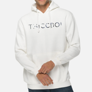 Monterey White ThiccBoi Camo Fleece Hoodie