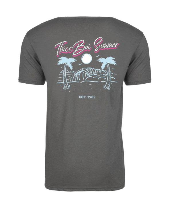 ThiccBoi Summer 2 - Charcoal Unisex T-shirt