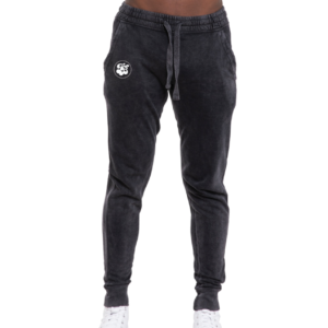 Vintage Joggers - Black Acid Wash