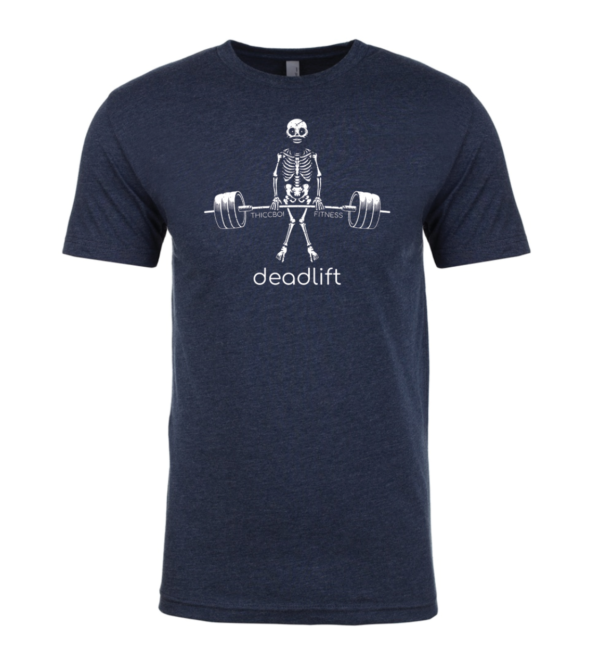 Deadlift - Navy Unisex T-shirt