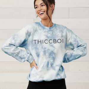 Laguna THICCBOI Tie-Dye Fleece Crew Sweatshirt
